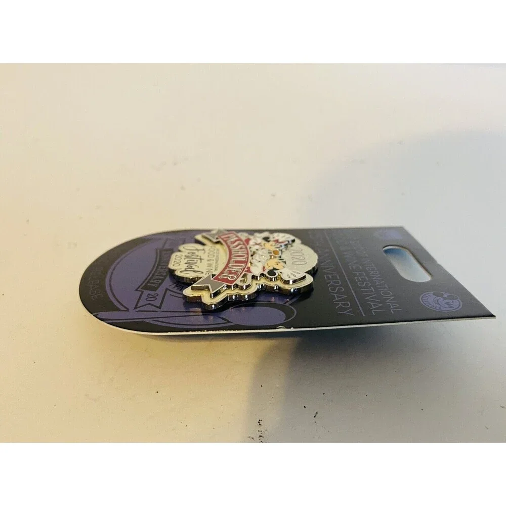 Disney Parks Pin Food & Wine Festival Epcot 2020 Mickey Minnie Mouse Passholder
